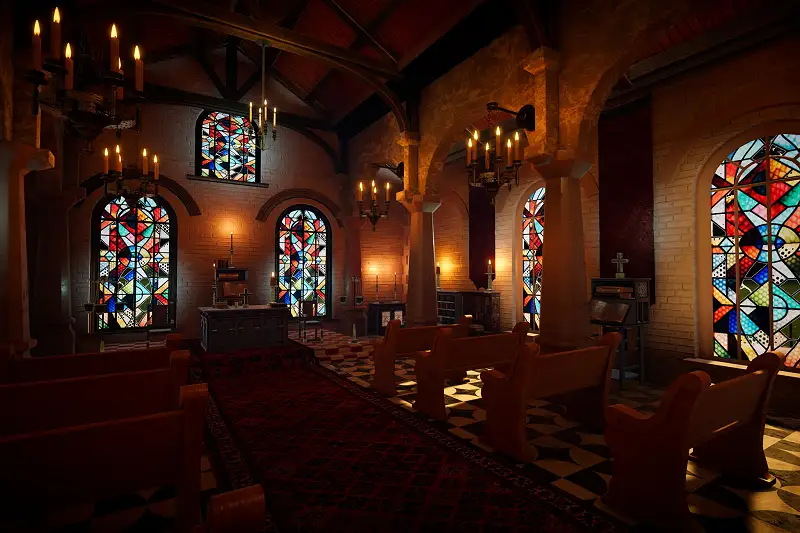 Modular Church Environment (URP) Asset Thumbnail