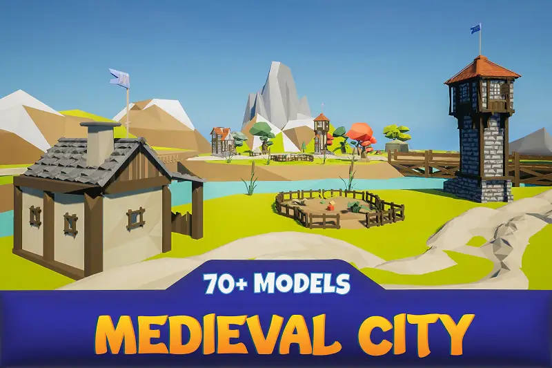 Middle Ages Poly Pack v2.0 Asset Thumbnail