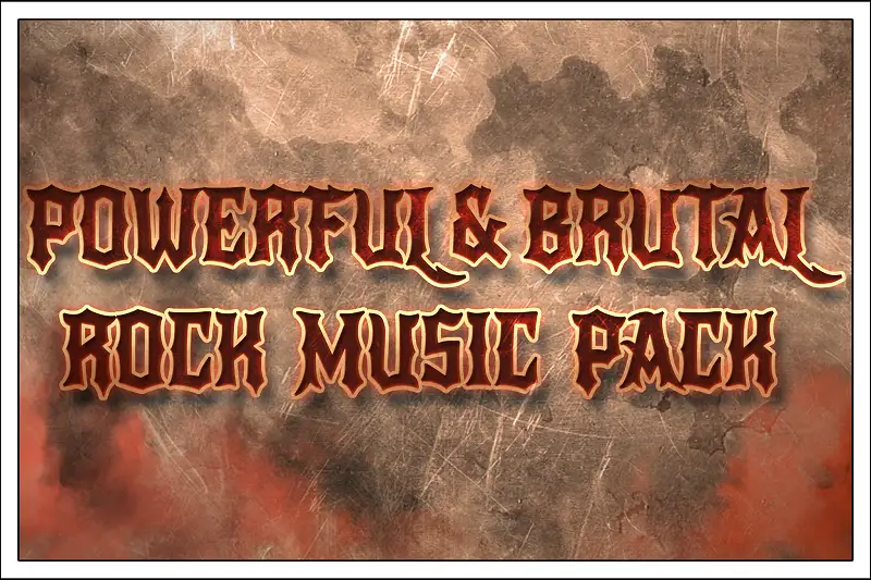 Powerful & Brutal Rock Music Pack Asset Thumbnail