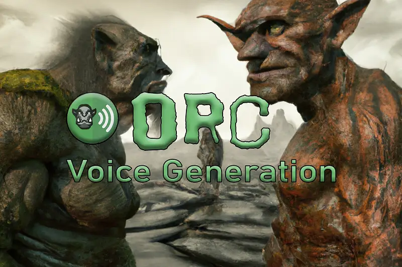 Orc Voice Generation Asset Thumbnail