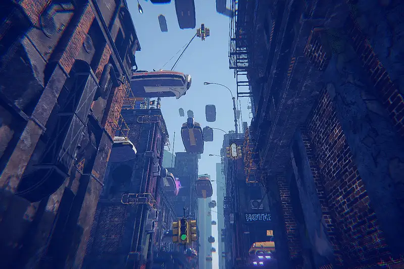 Cyberpunk High City (URP) Package Asset Thumbnail