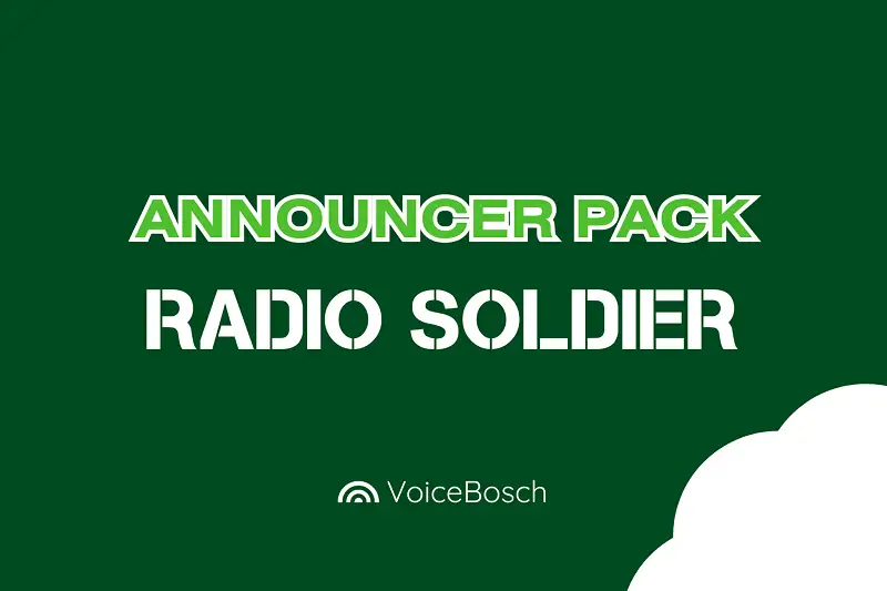 Radio Soldier - Announcer Audio Pack Asset Thumbnail
