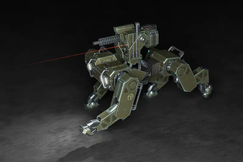 Combat Robot Dog Asset Thumbnail