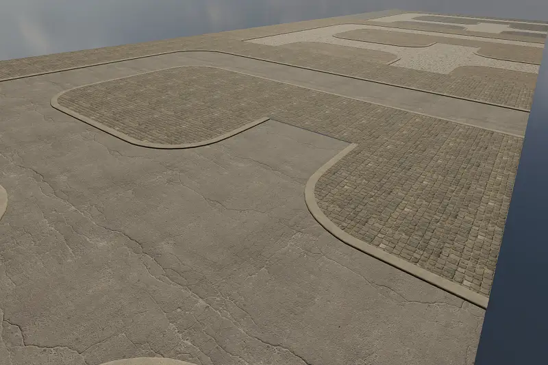 Modular Road : Cobblestone Asset Thumbnail