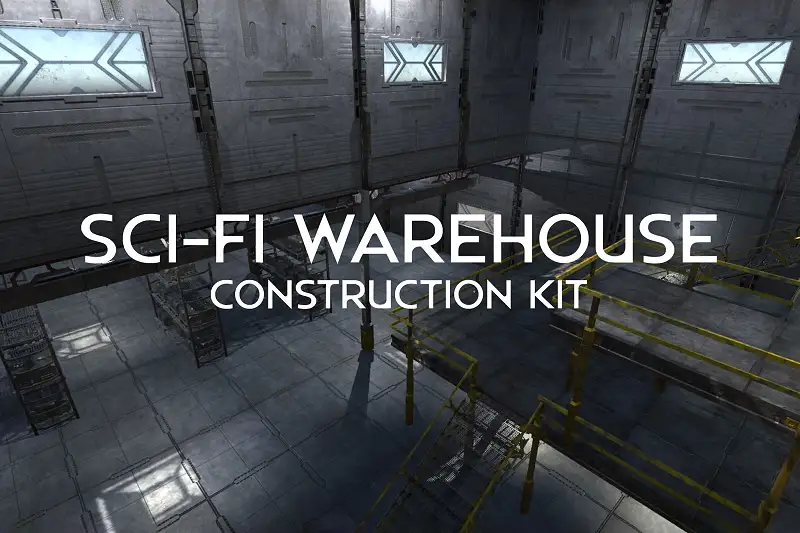 Sci-Fi Construction Kit (Modular) Asset Thumbnail
