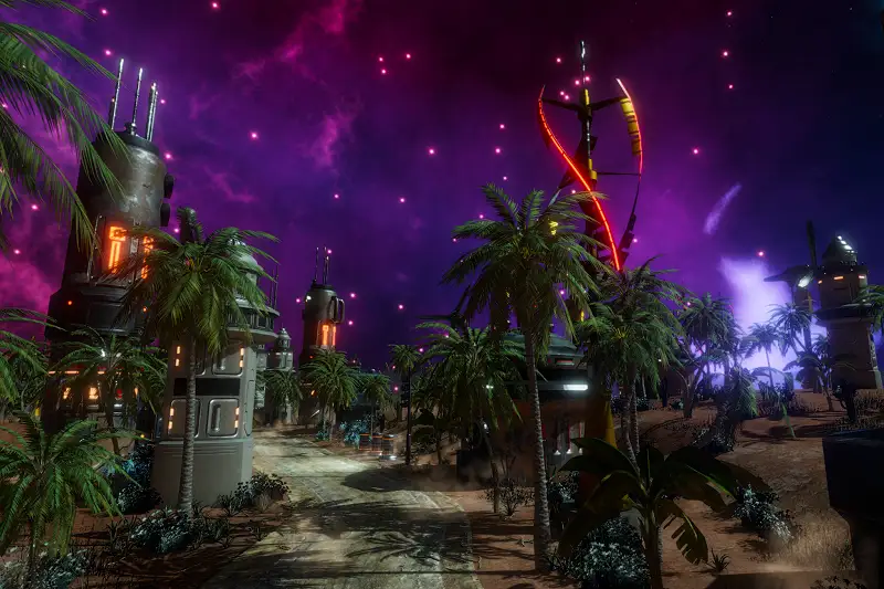 SciFi Desert Base 3. (URP) Asset Thumbnail