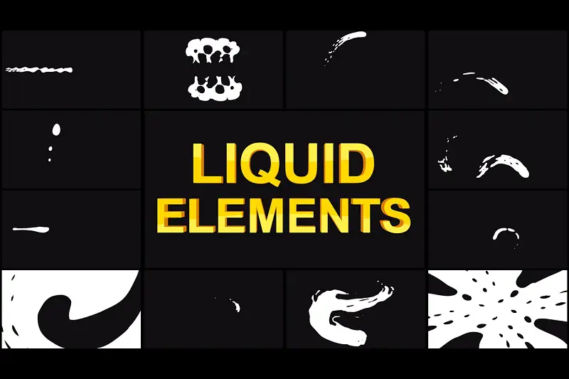 Liquid Elements Pack: 2D Game Animations Asset Thumbnail