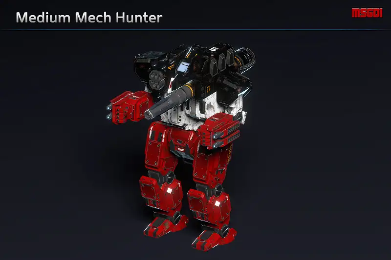 Medium Mech Hunter Package Asset Thumbnail