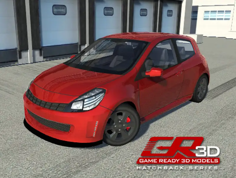 GR3D Sports hatchback 010518SHBK Asset Image