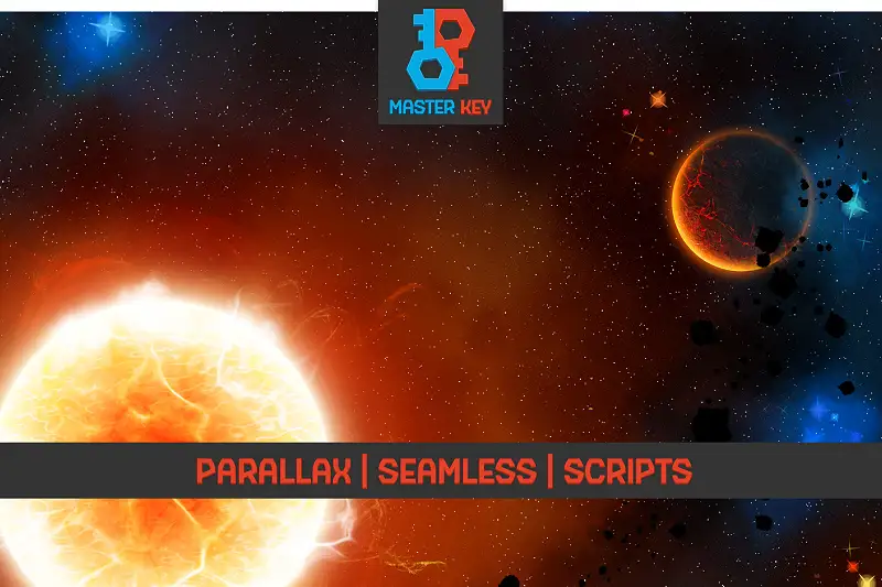 MK - Space Background Parallax Maker Asset Thumbnail