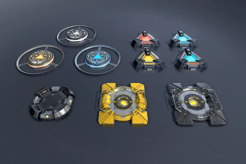 Sci-Fi Platform Bundle Asset Thumbnail
