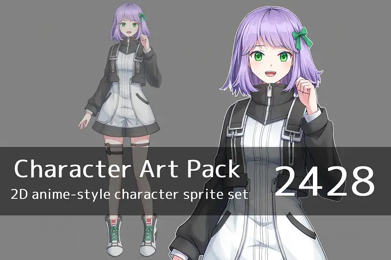 Anime Character Art Pack: 2428 Asset Thumbnail