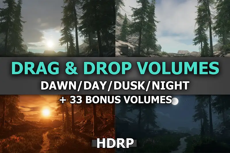 Drag&Drop Volumes Asset Thumbnail