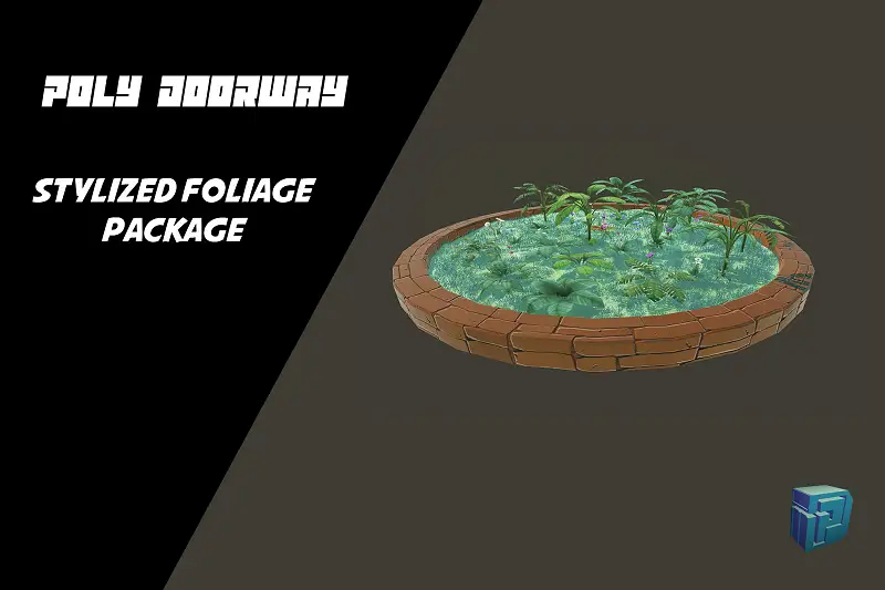 Stylized Foliage Asset Thumbnail