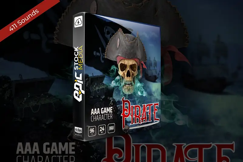 AAA Game Character Pirate Asset Thumbnail
