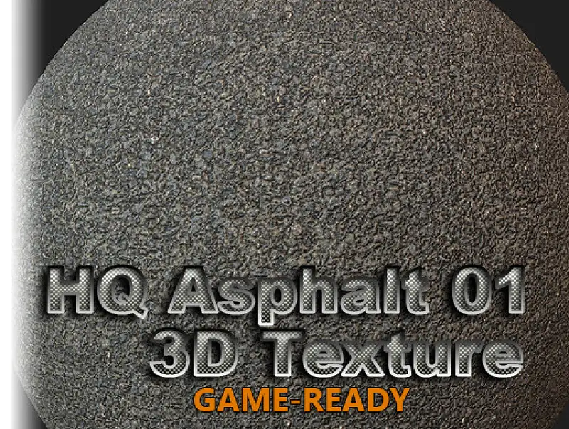 Asphalt 01 Game-Ready Asset Thumbnail