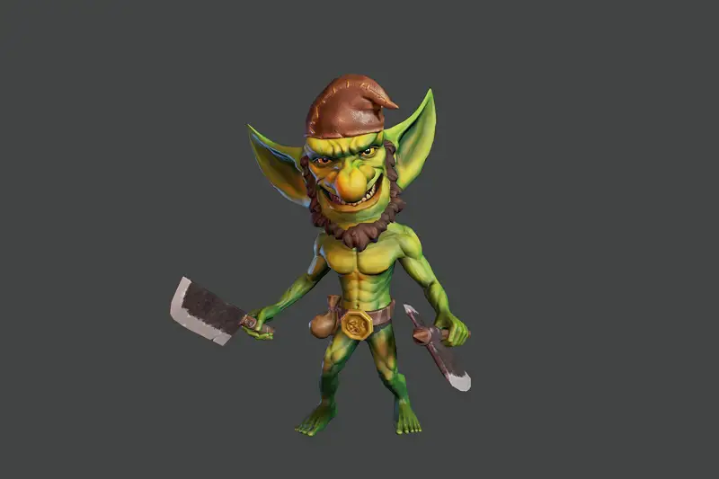 Goblin Stylized PBR Assets Asset Image