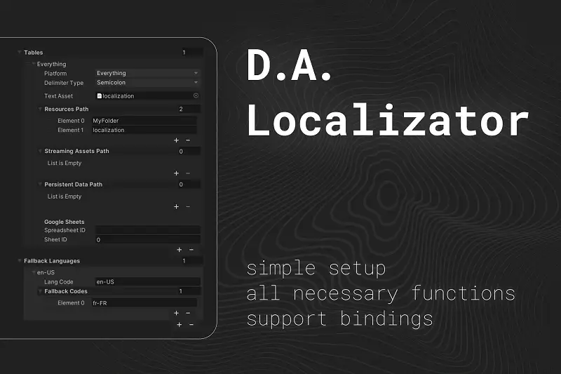 D.A. Localizator Asset Thumbnail