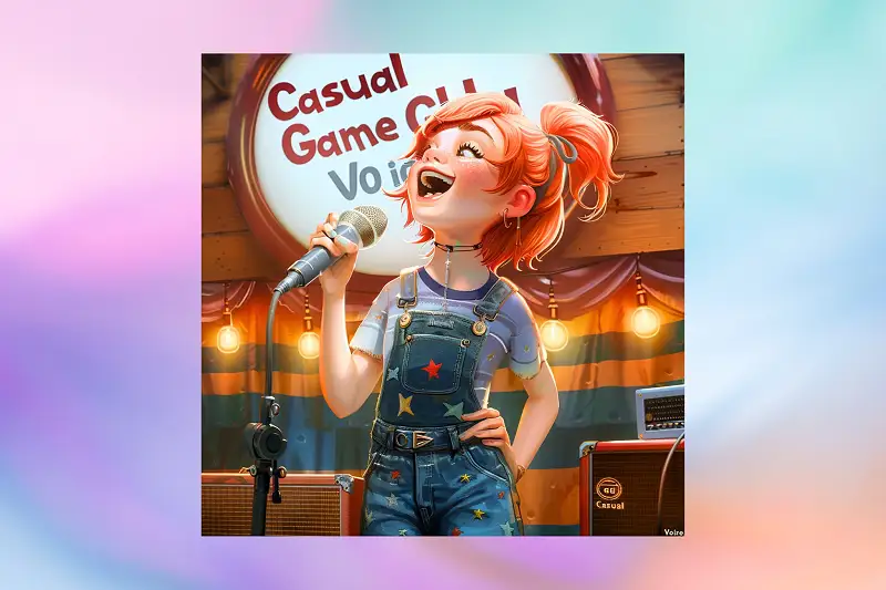 Casual Game GUI Female Voice Asset Thumbnail