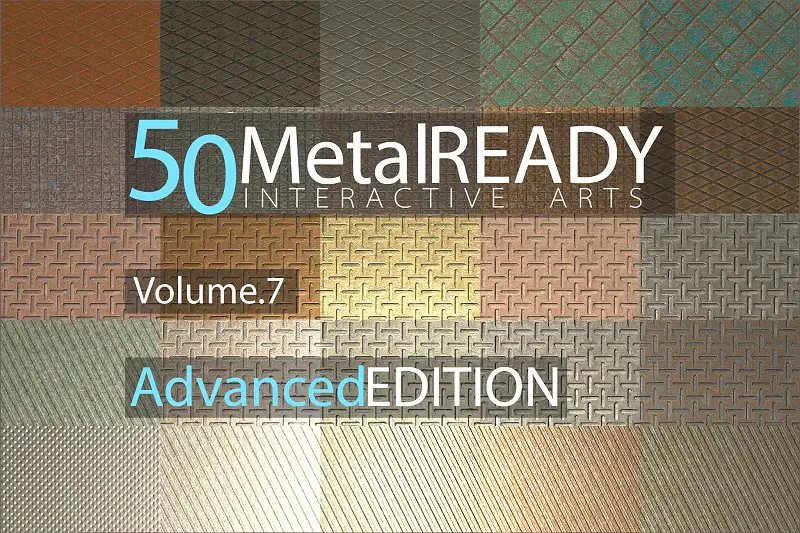 50 Metal Materials Ready, Volume. 7 Asset Thumbnail