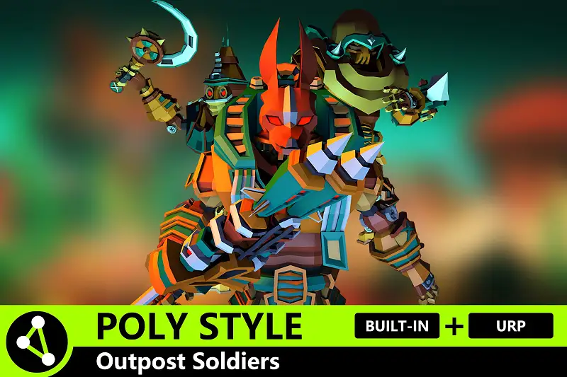 Sci-Fi Outpost Soldiers Asset Thumbnail