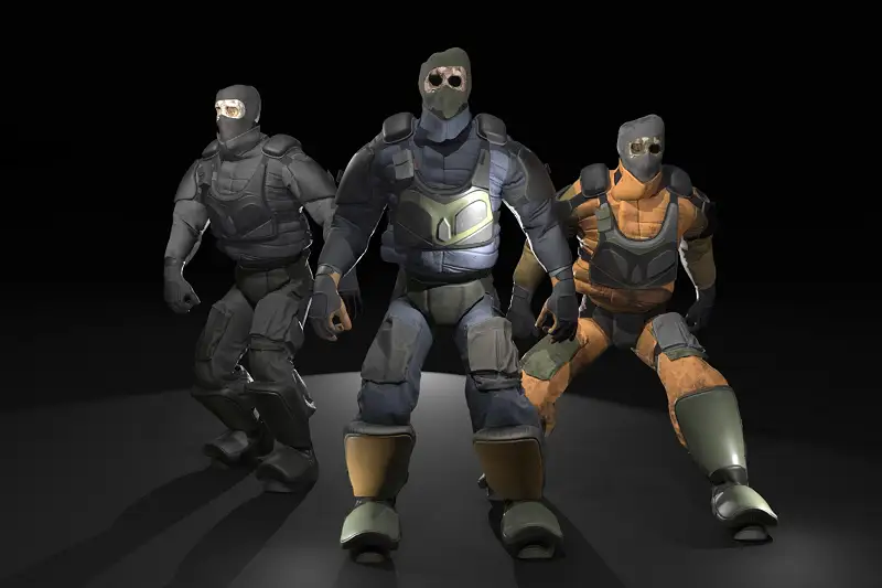 Sci-fi Zombie 03 Asset Thumbnail