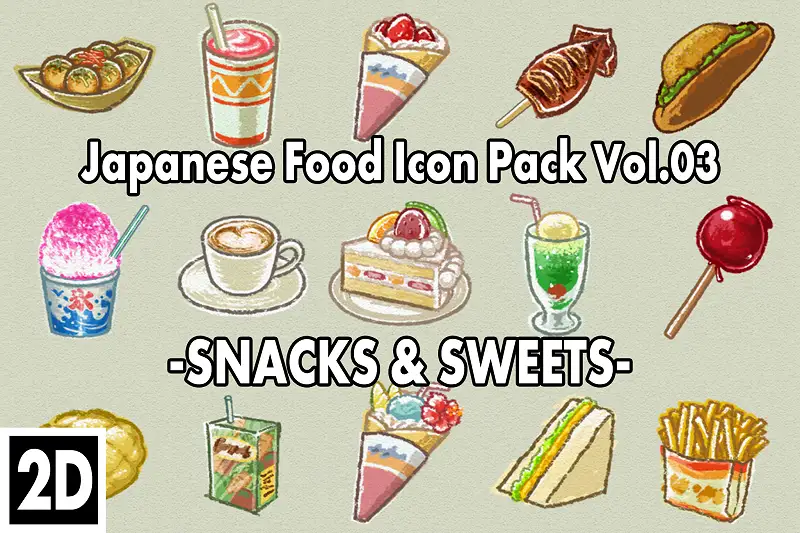 Japanese_Food_Icon_Pack_Vol.03 Asset Thumbnail