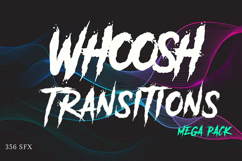 Whoosh Transitions Sound Effects Pack Asset Thumbnail