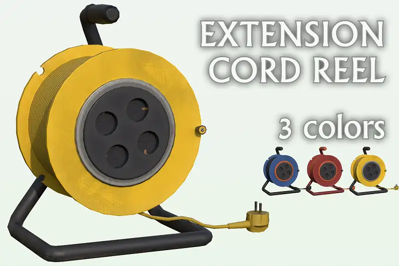 Extension Cord Reel Asset Thumbnail