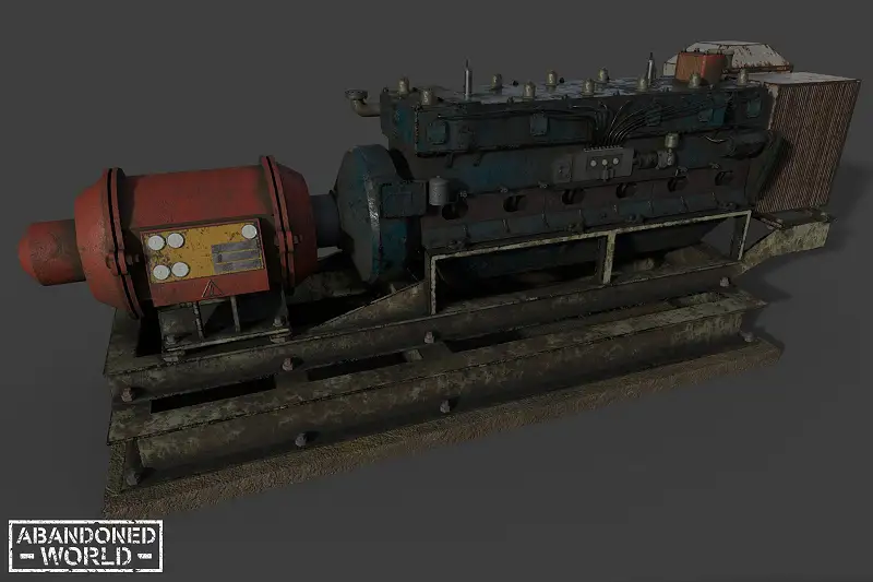Diesel Generator Old 2 Asset Thumbnail