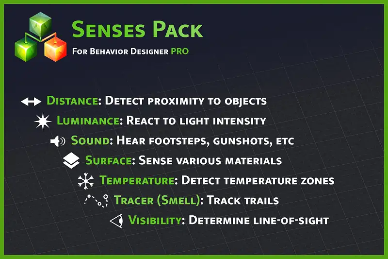 Enhance Your AI Agents with Senses Pack Asset Thumbnail