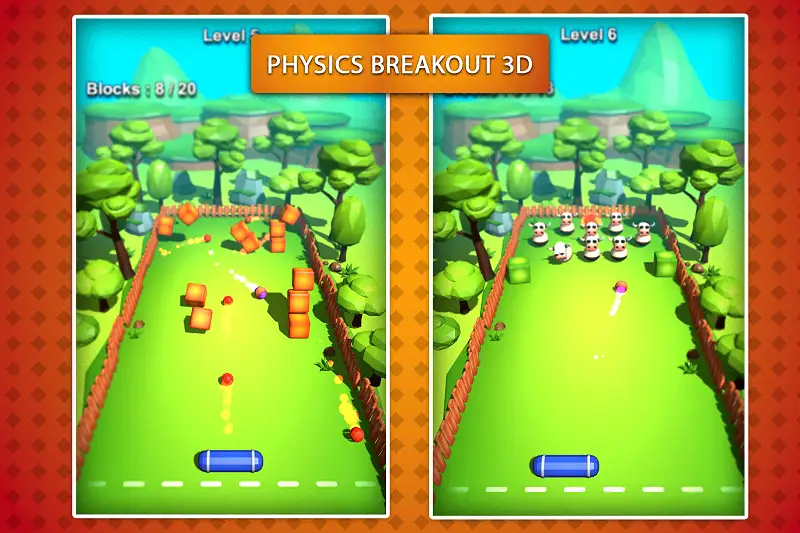 Physic Break Out 3D - Game Template Asset Thumbnail