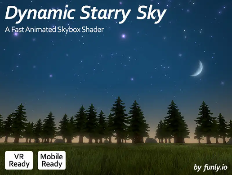 Dynamic Starry Sky Asset Thumbnail