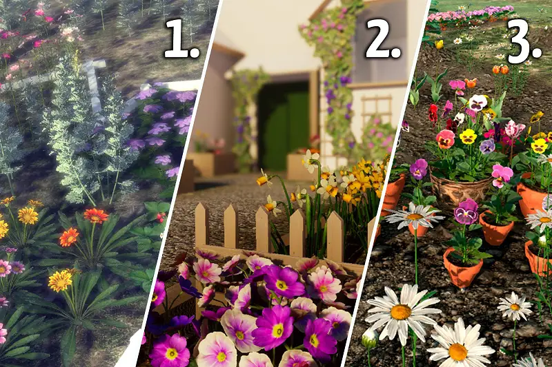 Garden Flowers and Herbs Pack Asset Thumbnail