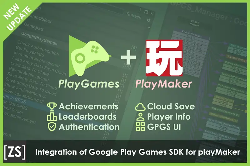 Google Play Games Integration for PlayMaker Asset Thumbnail