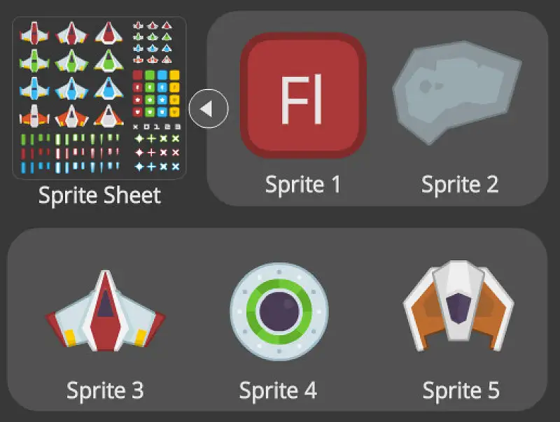 Flash Sprite Sheet Importer Asset Thumbnail