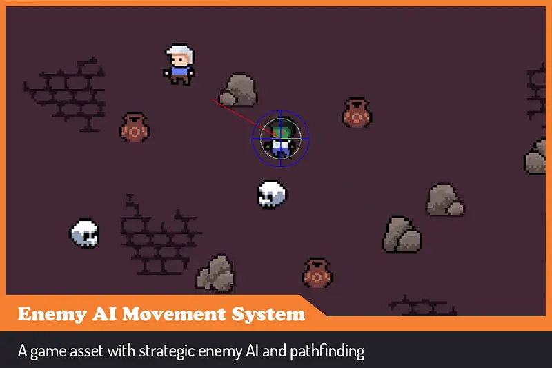 2D Enemy AI Movement System Asset Thumbnail