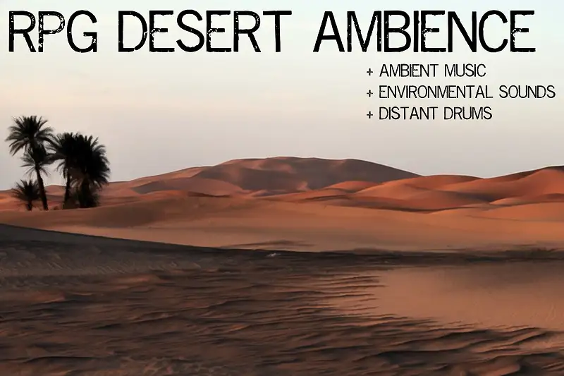 RPG Desert Ambience Asset Thumbnail