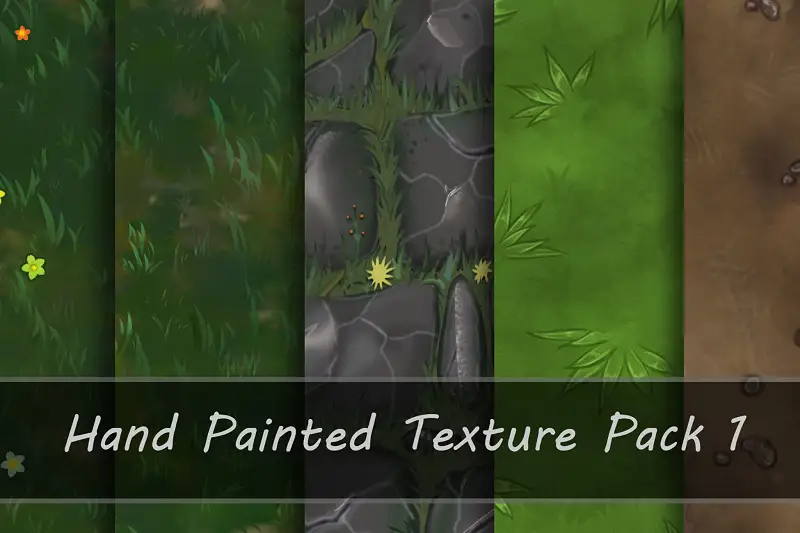 Hand Painted Texture Pack 1 Asset Thumbnail