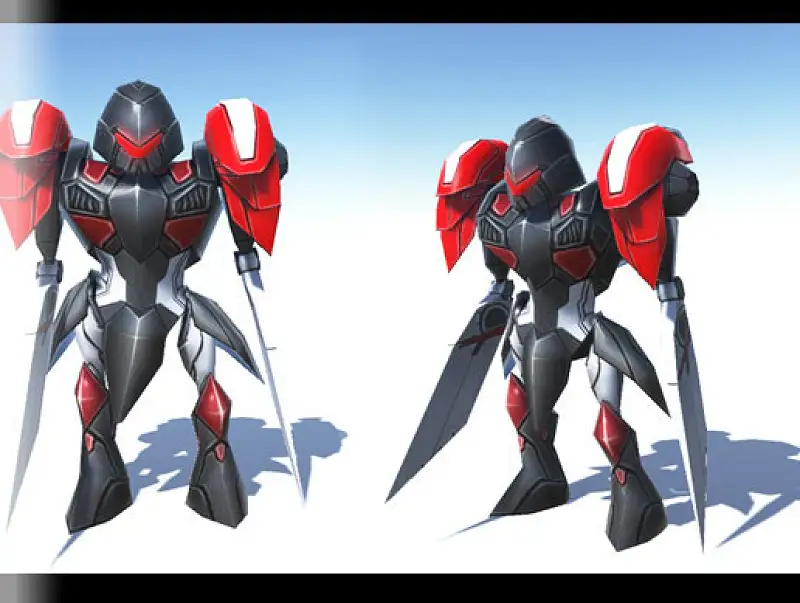 Cartoon Black Titan Asset Thumbnail
