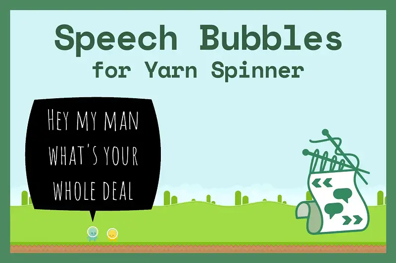 Speech Bubbles for Yarn Spinner Asset Thumbnail