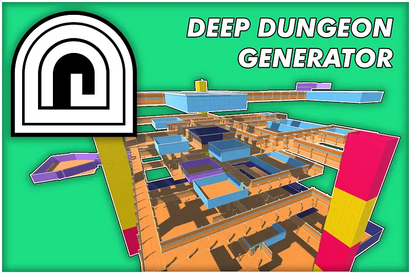 Procedural Dungeon Generator for Unity Asset Thumbnail