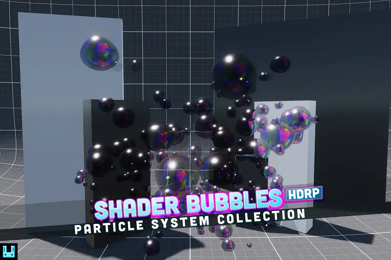 Shader Bubbles HDRP: Customizable Bubble Particle Effects Asset Thumbnail