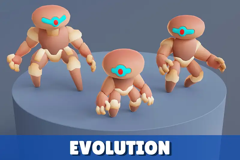 Robot Warrior Character Pack Asset Thumbnail