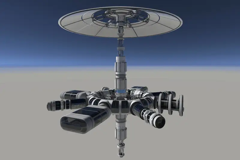 Modular Space Station Asset Asset Thumbnail
