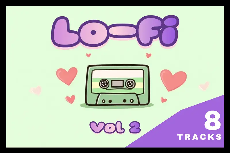 Lo-Fi 2 Music Pack Asset Thumbnail