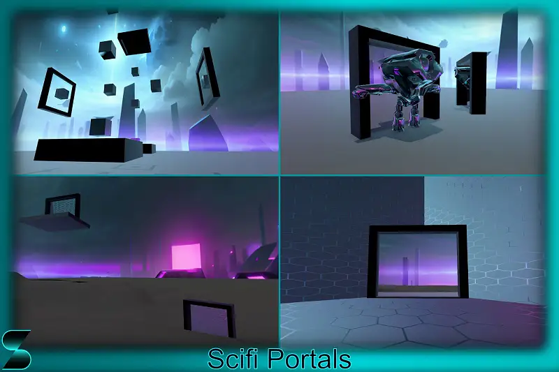 SciFi Portals - Seamless Teleportation Asset Thumbnail