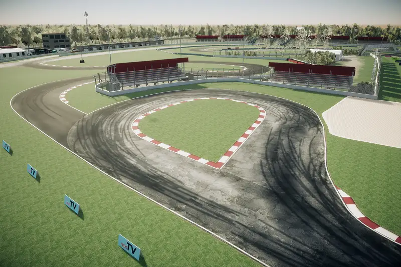 Realistic Drift Track Maxville Asset Thumbnail