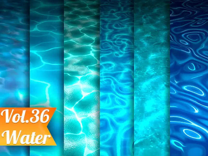 Texture Set Vol.36 Hand Painted Water Asset Thumbnail
