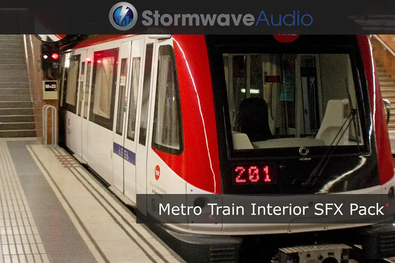 Realistic Metro Train Interior Sound Effects Asset Thumbnail
